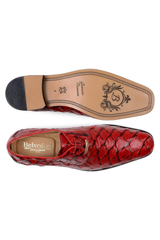 Belvedere Renzo BR01 Pirarucu Derby-AmbrogioShoes