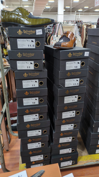 Belvedere Rocco Eel & Stingray Derby (245-251)-AmbrogioShoes