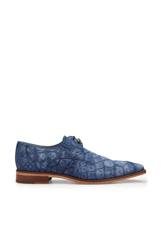 Belvedere Rome Alligator Suede Derby-AmbrogioShoes