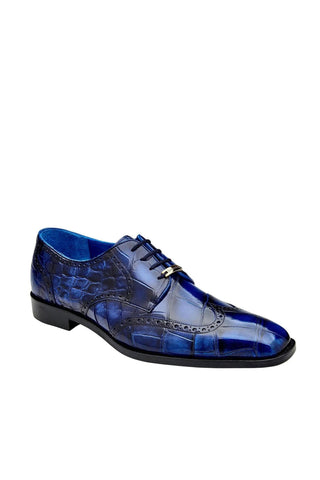 Belvedere Santo Alligator Derby-AmbrogioShoes