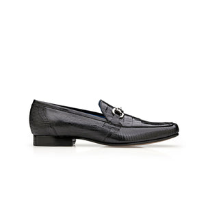 Belvedere Udine 1030 Men's Shoes Exotic Caiman Crocodile / Lizard Horse-bit Loafer (BV3182)-AmbrogioShoes