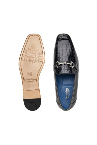 Belvedere Udine Crocodile & Lizard Loafer-AmbrogioShoes