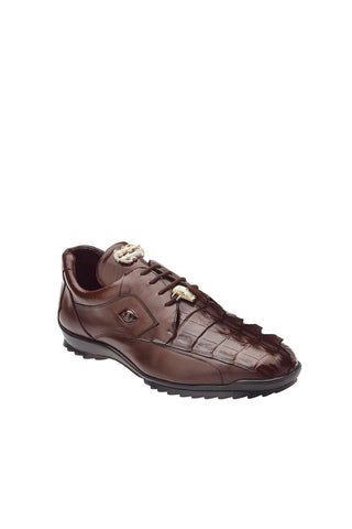 Belvedere Vasco Hornback & Leather Sneakers-AmbrogioShoes