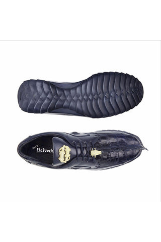 Belvedere Vasco Hornback & Leather Sneakers-AmbrogioShoes