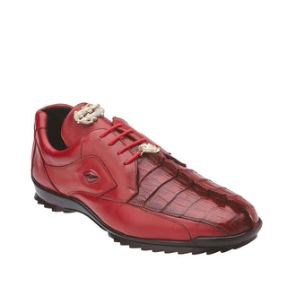 Belvedere Vasco Hornback & Leather Sneakers-AmbrogioShoes