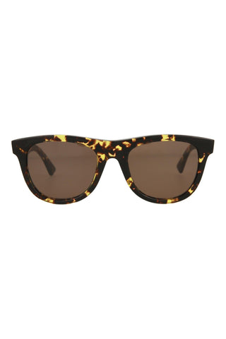 Bottega Veneta BV1001S Spotted Havana Sunglasses-AmbrogioShoes