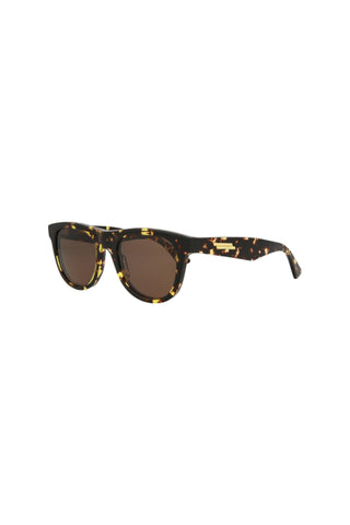 Bottega Veneta BV1001S Spotted Havana Sunglasses-AmbrogioShoes