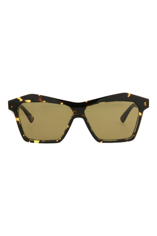 Bottega Veneta BV1093S Spotted Havana Sunglasses-AmbrogioShoes
