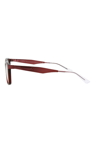 Bottega Veneta BV1133O Transparent Varnished Burgundy/Transparent Burgundy Eyeglasses-AmbrogioShoes
