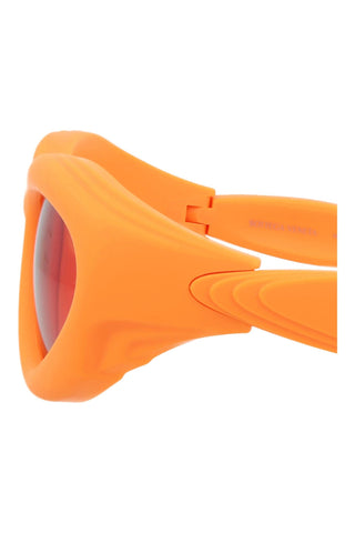 Bottega Veneta BV1162S Tangerine Orange Sunglasses