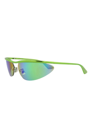 Bottega Veneta BV1174S Transparent Varnished Green Sunglasses-AmbrogioShoes