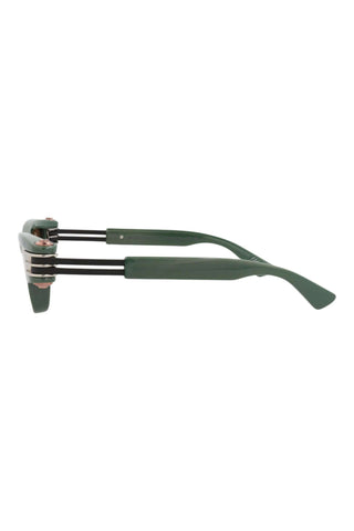 Bottega Veneta BV1308S METALLIC GREEN Sunglasses-AmbrogioShoes