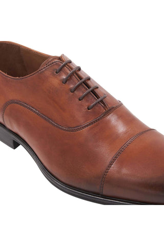 Bruno Magli Adriano Leather Cap-Toe Oxford-AmbrogioShoes