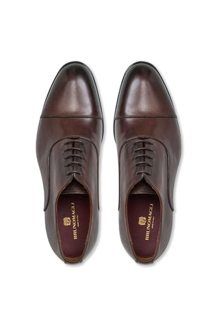 Bruno Magli Adriano Leather Cap-Toe Oxford-AmbrogioShoes