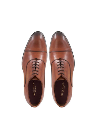Bruno Magli Adriano Leather Cap-Toe Oxford-AmbrogioShoes