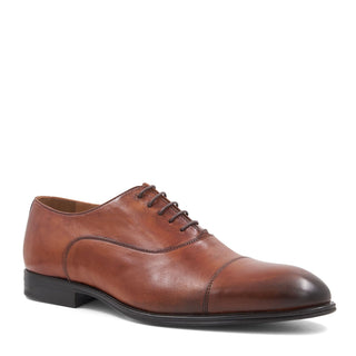 Bruno Magli Adriano Men's Shoes Calf-Skin Leather Cap-Toe Oxford (BM1079)-AmbrogioShoes