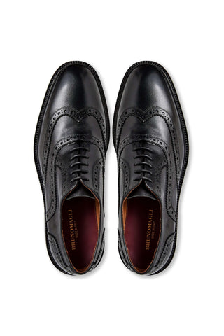 Bruno Magli Alfonso Calf-Skin Leather Wing-Tip Oxford (BM1021)-AmbrogioShoes