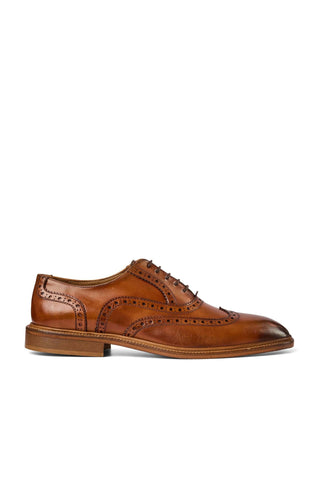 Bruno Magli Alfonso Calf-Skin Leather Wing-Tip Oxford (BM1021)-AmbrogioShoes