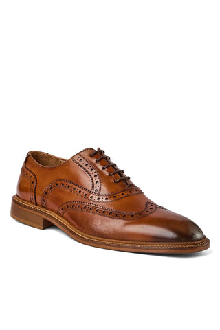 Bruno Magli Alfonso Leather Wing-Tip Oxford (BM1021)-AmbrogioShoes