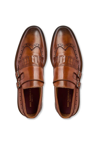 Bruno Magli Ancona Leather Double Monk-Strap-AmbrogioShoes