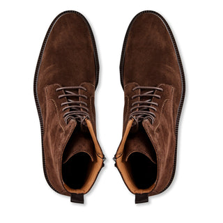 Bruno Magli Anthony Men's Shoes Suede Leather Derby Boot (BM1058)-AmbrogioShoes