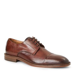 Bruno Magli Aydin Men's Shoes Calf-Skin Leather Cap-Toe Derby (BM1095)-AmbrogioShoes