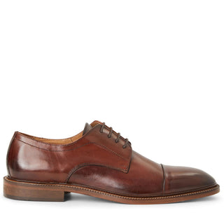 Bruno Magli Aydin Men's Shoes Calf-Skin Leather Cap-Toe Derby (BM1095)-AmbrogioShoes