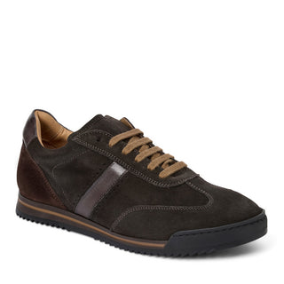 Bruno Magli Bellagio Anthracite suede sneaker view 1