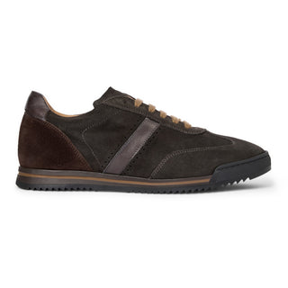 Bruno Magli Bellagio Anthracite suede sneaker view 2