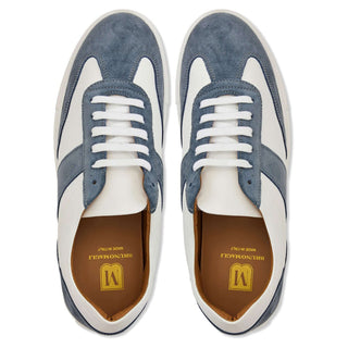 Bruno Magli Benito Suede & Calf-Skin Leather Sneaker(BM1083)-AmbrogioShoes