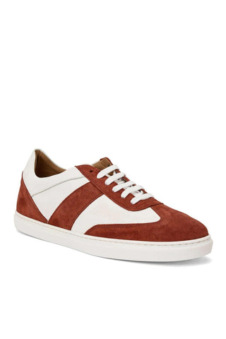 Bruno Magli Benito Suede & Calf-Skin Leather Sneaker(BM1083)-AmbrogioShoes