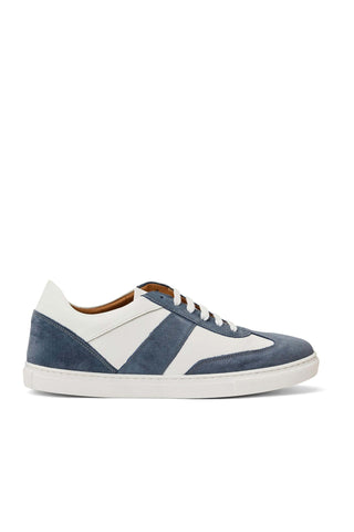 Bruno Magli Benito Suede & Calf-Skin Leather Sneaker(BM1083)-AmbrogioShoes