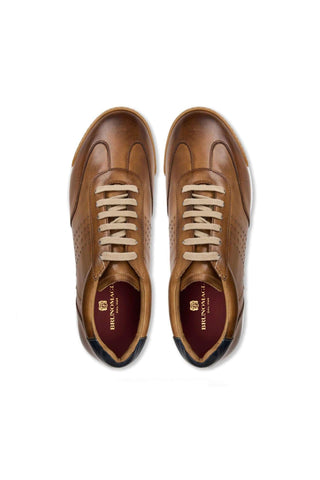 Bruno Magli Brozzi Leather Sneaker-AmbrogioShoes