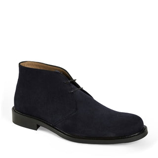 Bruno Magli Desmo Navy suede chukka boot view 1