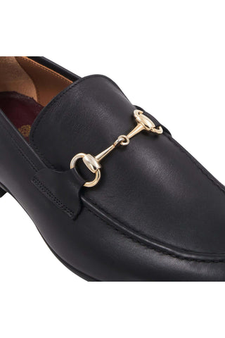 Bruno Magli Ferraro Calf-Skin Leather Horse-Bit Loafer (BM1092)-AmbrogioShoes