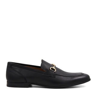 Bruno Magli Ferraro Calf-Skin Leather Horse-Bit Loafer (BM1092)-AmbrogioShoes