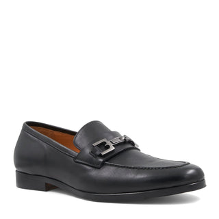 Bruno Magli Flex Calf-Skin Leather Horse-Bit Loafer (BM1001)-AmbrogioShoes