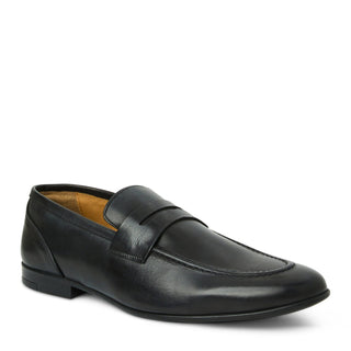 Bruno Magli Lastra Men's Shoes Calf-Skin Leather Penny Loafer (BM1093)-AmbrogioShoes