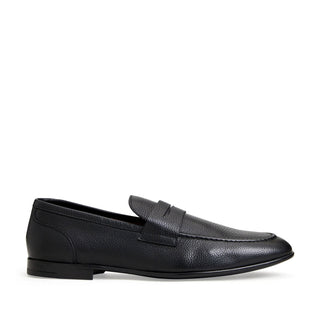 Bruno Magli Lastra Men's Shoes Tumbled Calf-Skin Leather Penny Loafer (BM1064)-AmbrogioShoes