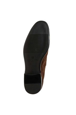 Bruno Magli Lastra Suede Unlined Slip-On Penny Loafer (BM1028)-AmbrogioShoes