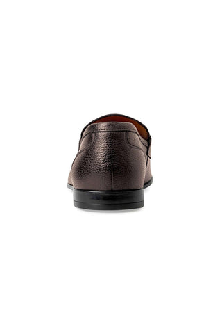 Bruno Magli Lastra Tumbled Calf-Skin Leather Penny Loafer (BM1064)-AmbrogioShoes