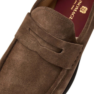 Bruno Magli Lombardo Suede Penny Loafer-AmbrogioShoes