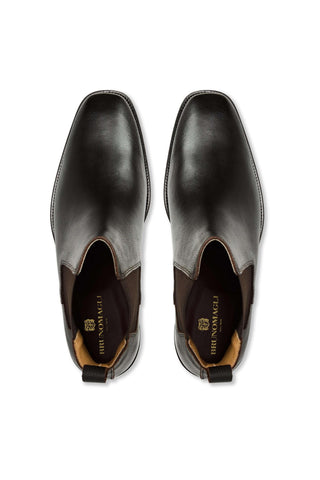 Bruno Magli Macy Tumbled Calf-Skin Leather Chelsea Boot (BM1051)-AmbrogioShoes