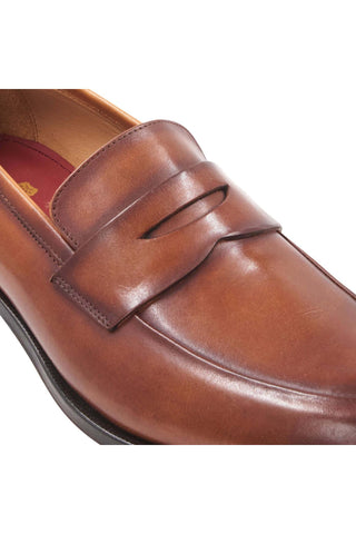 Bruno Magli Maioco Nappa Penny Loafer-AmbrogioShoes