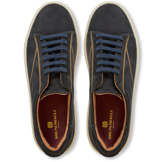 Bruno Magli Matteo Men's Shoes Nubuck Leather Sneaker (BM1046)-AmbrogioShoes