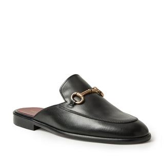 Bruno Magli Miami Men's Shoes Calf-Skin Leather Horse-Bit Slip-On Mule (BM1061)-AmbrogioShoes