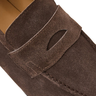 Bruno Magli Nathan Suede Penny Loafer-AmbrogioShoes