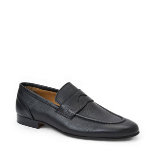 Bruno Magli Nathan Tumbled Leather Penny Loafer-AmbrogioShoes