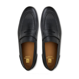 Bruno Magli Nathan Tumbled Leather Penny Loafer-AmbrogioShoes