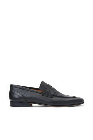 Bruno Magli Nathan Tumbled Leather Penny Loafer-AmbrogioShoes